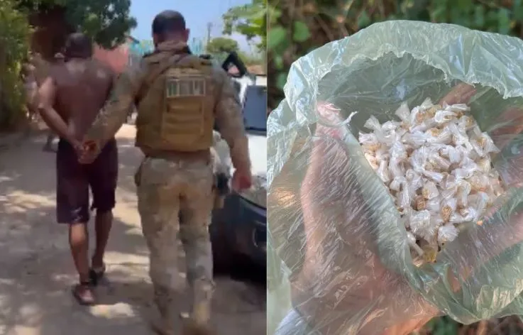 Polícia prende suspeito de integrar facção e comercializar drogas em Teresina