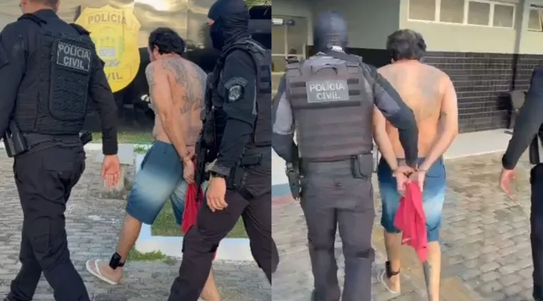 Segundo suspeito de planejar ataque contra os delegados Charles Pessoa e Ayslan Magalhães é preso
